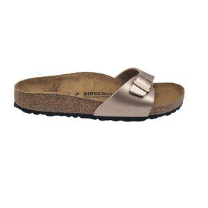 Birkenstock Madrid Big Buckle Shoes Womens Size 38 Slide Sandals Made in Germany